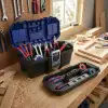 WORKPRO WP283021 13’’ Metal Kilitli Plastik Takım Çantası