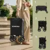 WORKPRO WP285015 80Kg 4 Tekerli Katlanabilir Ağır Hizmet Taşıma Arabası