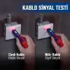 WORKPRO WP295004 12-1000 Volt AC Yüksek Hassasiyetli Profesyonel Voltaj Dedektörü