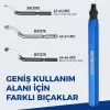 WORKPRO WP309010 Profesyonel Çapak Temizleme Kalemi + 3 Parça Bıçak