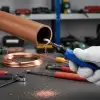 WORKPRO WP309010 Profesyonel Çapak Temizleme Kalemi + 3 Parça Bıçak