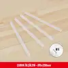WORKPRO WP432002 11x200mm Sıcak Silikon Tabancası İçin 50 Adet Şeffaf Yedek Silikon/Mum
