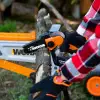 WORX WG324E 20Volt 2.0Ah Li-ion 12CM Profesyonel Şarjlı Zincirli Testere