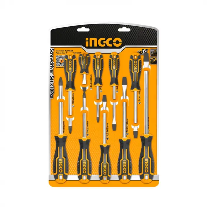 10 Parçalı  Tornavida Seti