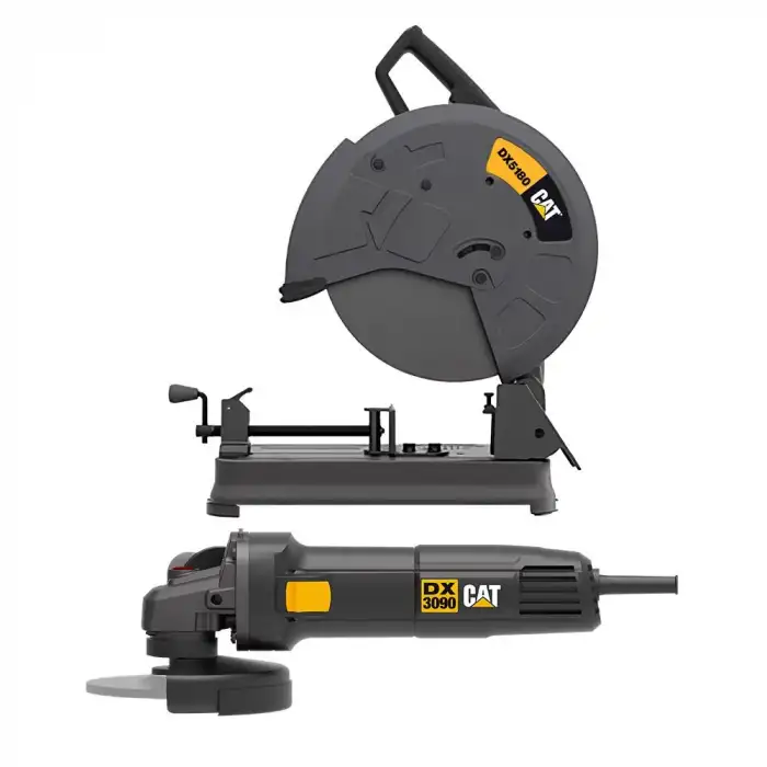 CAT DX5180SET 2400Watt 355mm Profesyonel Profil Kesme + DX3090 720Watt 125mm Profesyonel Avuç Taşlama