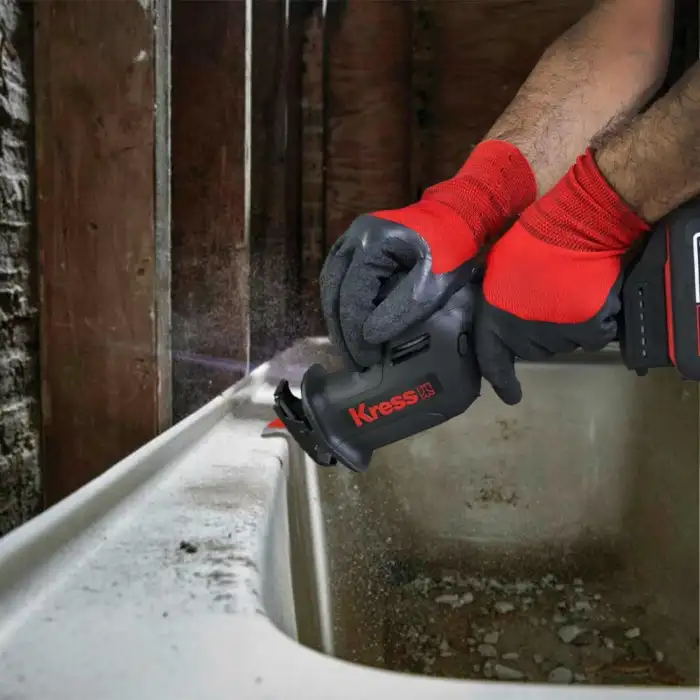 Kress KUE00.91 20Volt Kömürsüz Profesyonel Tilki Kuyruğu Testere (Akü Dahil Değildir)