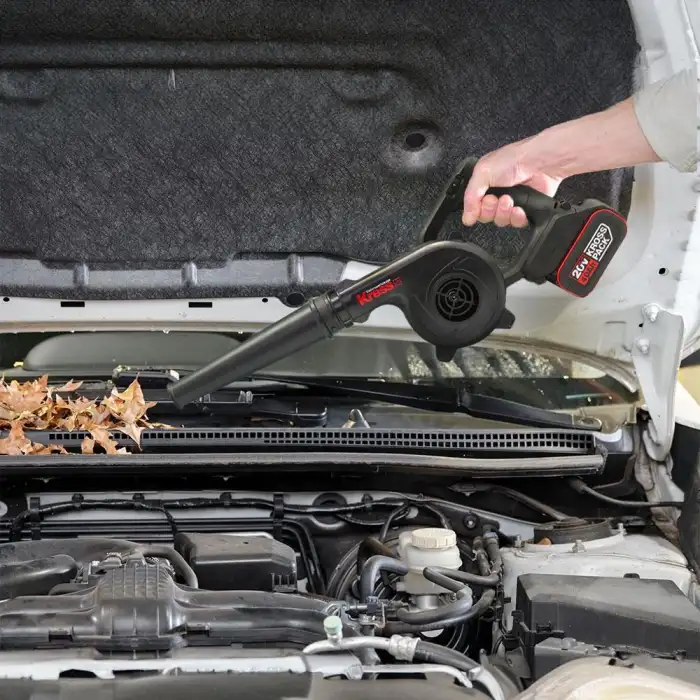 Kress KUF30.9 20Volt Profesyonel Devir Ayarlı Üfleyici + 5 Parça Aksesuar (Akü Dahil Değildir)