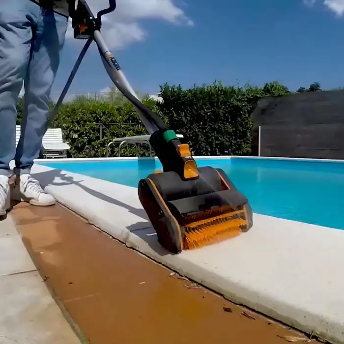 WORX WA0291 WG441E ile Uyumlu Sert Yüzeyler İçin 165mm Sert Temizlik Fırçası