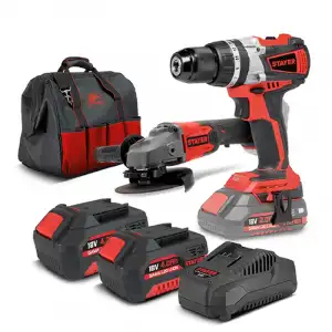 2 Lİ SET - AKÜLÜ MATKAP VE AVUÇ TAŞLAMA ( PBL2034    +   AGRL20 )