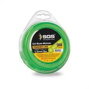 SGS TIRPAN MİSİNASI 1.2 MM 15 MT YUVARLAK (YEŞİL)