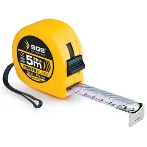 SGS ŞERİT METRE 5 mt 25mm SGS2002