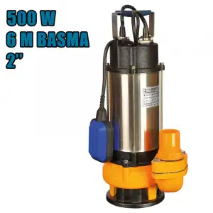 FOSEPTİK KIRICILI DALGIÇ POMPA 0,75 HP