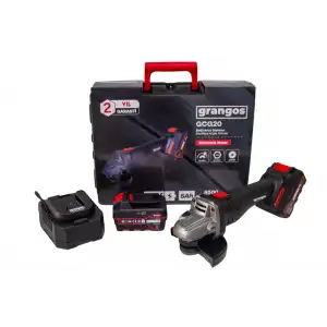 Grangos GCG20-F2 20V 5 Ah Çift Akülü Avuç Taşlama