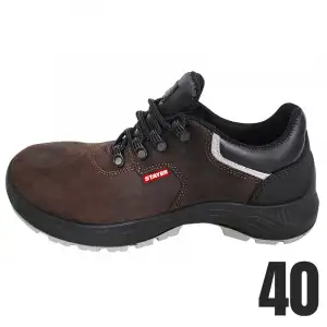 İŞ GÜVENLİĞİ AYAKKABISI Crazy Deri Kompozit Burun Çift Dansite PU-PU Taban