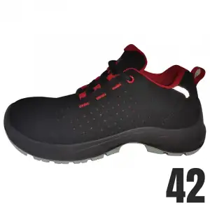 İŞ GÜVENLİĞİ AYAKKABISI Mikrosüet Deri Kompozit Burun Çift Dansite PU-PU Taban