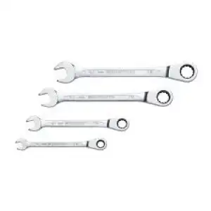 İzeltaş 13000005343 Cırcır Kombine Anahtar Takımı 4 Parça