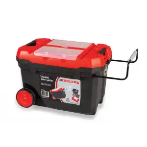 İzeltaş 8445331028 Tekerlekli Plastik Takım Çantası 28