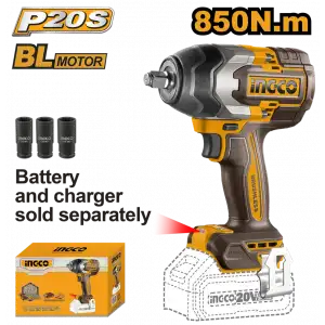 Li-ion Akülü Somun Sıkma 1/2 20V 4.0Ah