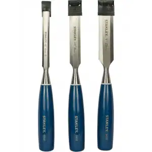 STANLEY 0-16-128 İSKARPELA SETİ, 3 PÇ, MAVİ, 12,18,25MM