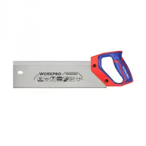 WORKPRO WP215015 350mm 65Mn 12 TPI Ağır Hizmet Şevli El Testeresi