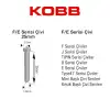 KOBB KBZ25F 25mm 2500 Adet F/E/J/8 Serisi Ağır Hizmet Tipi Kesik Başlı Çivi