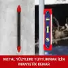 WORKPRO WP262027 225MM Manyetik Şoka Dayanıklı Torpedo Su Terazisi