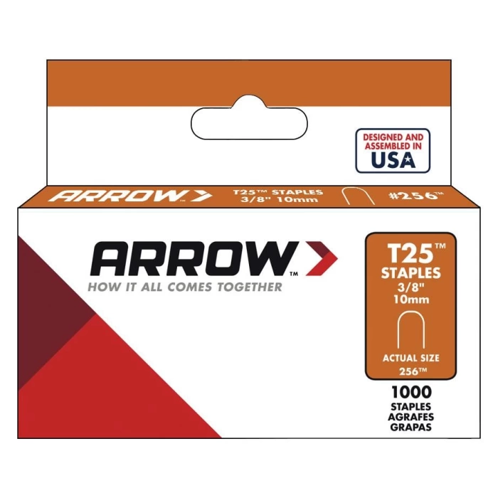 Arrow AR256 10mm 1000 Adet Profesyonel U Tipi Zımba Teli