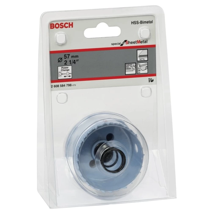 Bosch Special Serisi Metal Ve Inox Malzemeler için Delik Açma Testeresi 57 mm