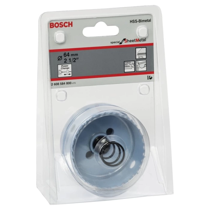 Bosch Special Serisi Metal Ve Inox Malzemeler için Delik Açma Testeresi 64 mm