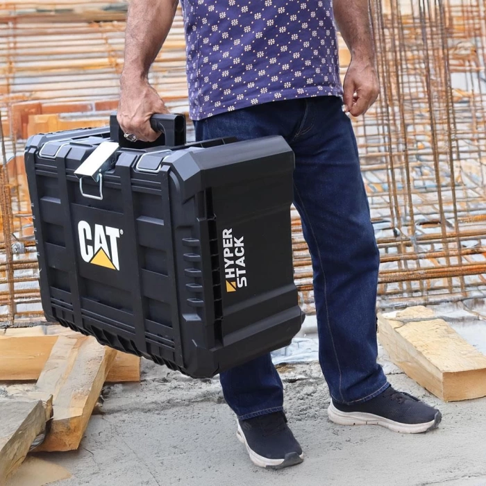 CAT DA41003 HYPER STACK 43 Litre Ağır Hizmet Tipi Kilitli Takım Çantası