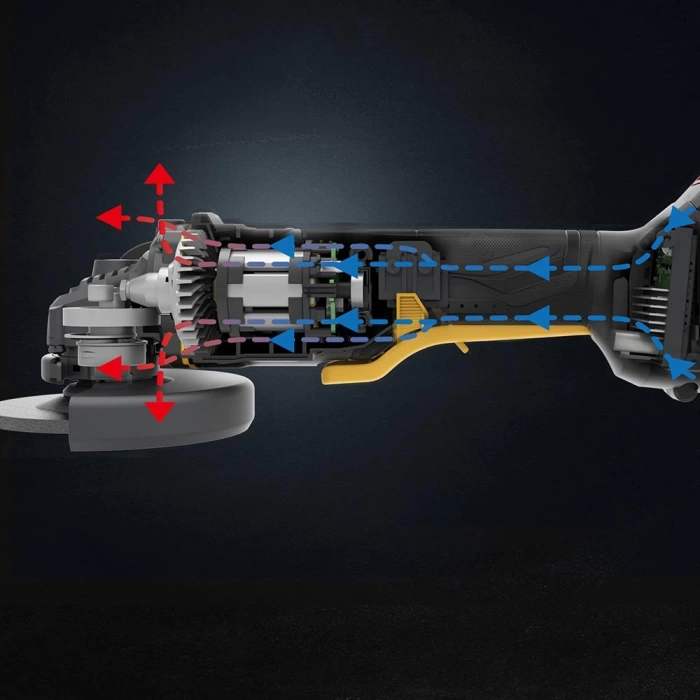 CAT DX31 18Volt/4.0Ah Li-ion Tek Akülü 115mm Kömürsüz Profesyonel Avuç Taşlama