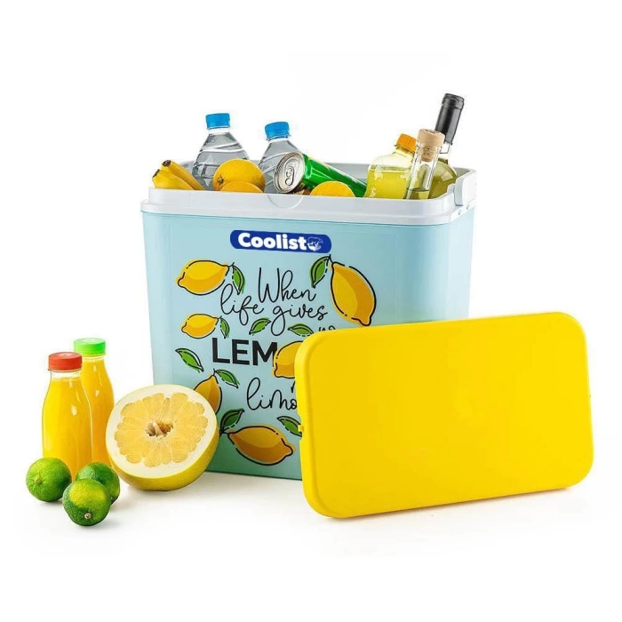 Coolist CLB24LM 24 Litre Limon Desenli Buzluk + 2 Adet 400gr. Buz Kaseti