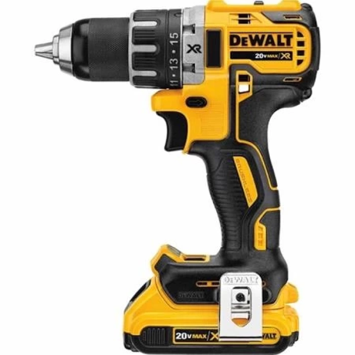 Dewalt DCD791D2-QW 18V/2.0Ah Li-ion Çift Akülü Kömürsüz Profesyonel Vidalama