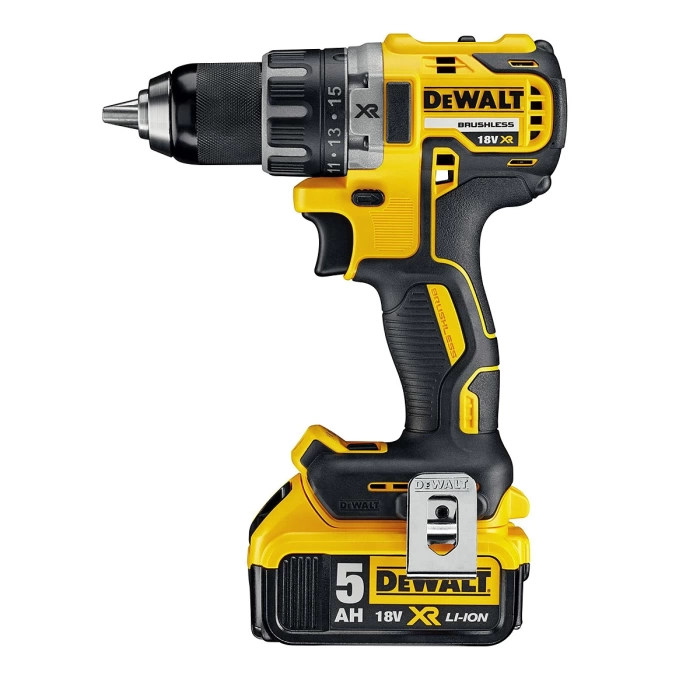 Dewalt DCD791P2-QW 18/5.0Ah Li-İon Çift Akülü Kömürsüz Profesyonel Vidalama