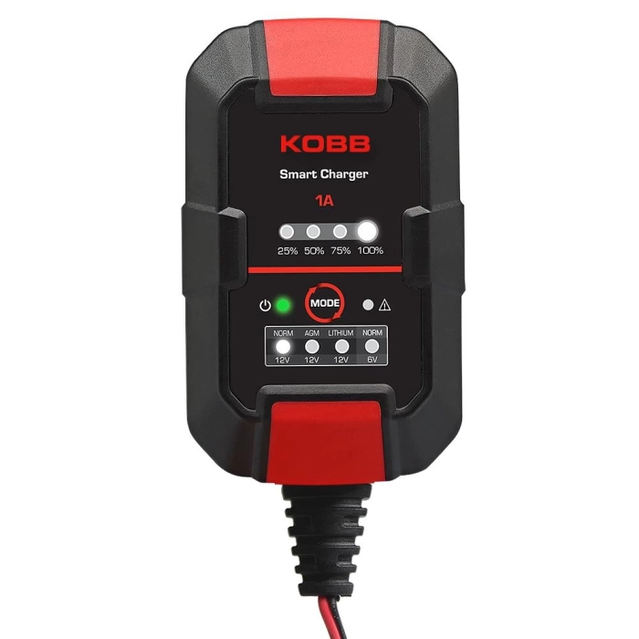 KOBB KBS1000 6V/12V 30Ah Akıllı Akü Şarj ve Akü Bakım Cihazı