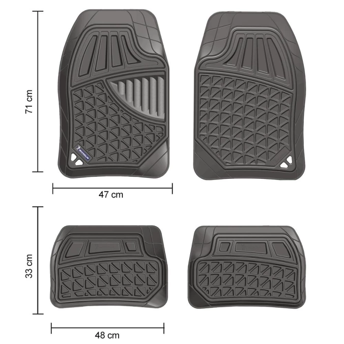 Michelin MC30145 Tüm Araçlara Uyumlu Üniversal 3D Havuzlu Oto Paspas