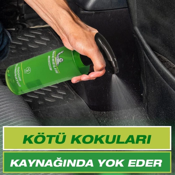 Michelin MC33566 500ml PRO Serisi Koltuk, Döşeme, Halı, Klima Havalandırma Koku Giderici Sprey