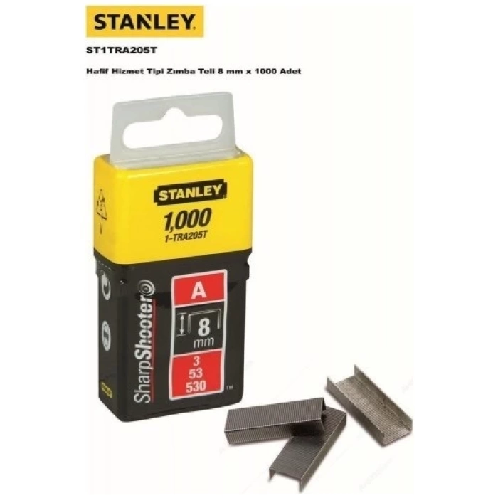 Stanley 1-TRA204T Zımba Teli 6Mm*1000 Adet