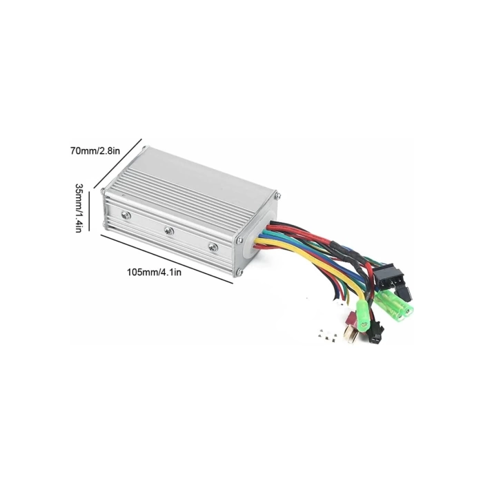 Tendia 36V/48V 350W Akıllı Elektrikli Bisiklet E-Bisiklet Scooter Fırçasız Motor Kontrol Cihazı