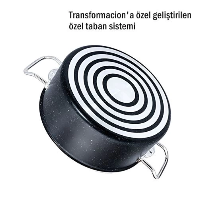 Transformacion Granit Döküm Basık Tencere 32 cm 720307