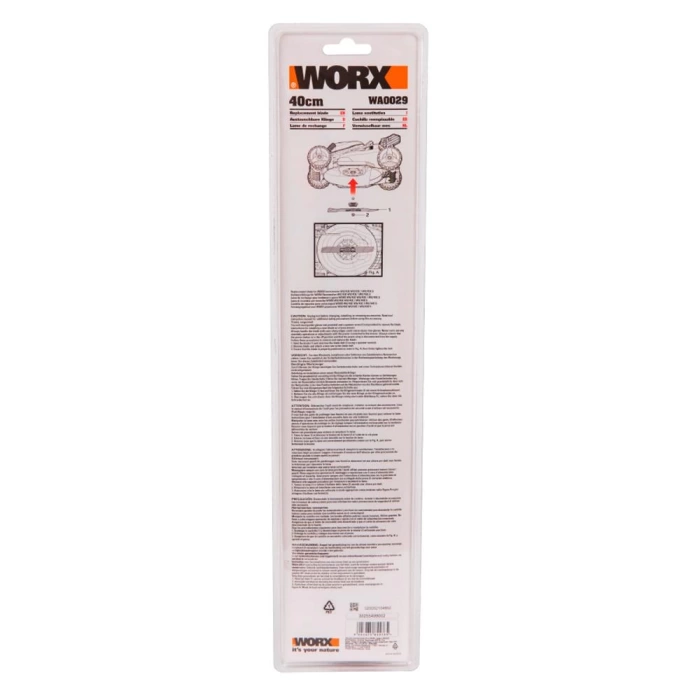 WORX WA0029 40CM WG743E Çim Biçme Makinesi için Yedek Bıçak