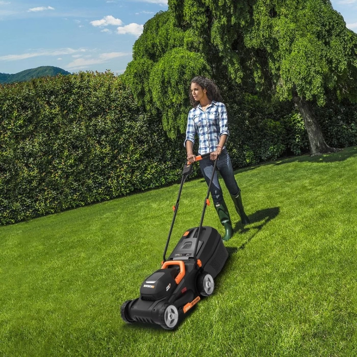 WORX WG730E 20Volt 4.0Ah. Li-ion 30cm Profesyonel Kömürsüz Şarjlı Çim Biçme