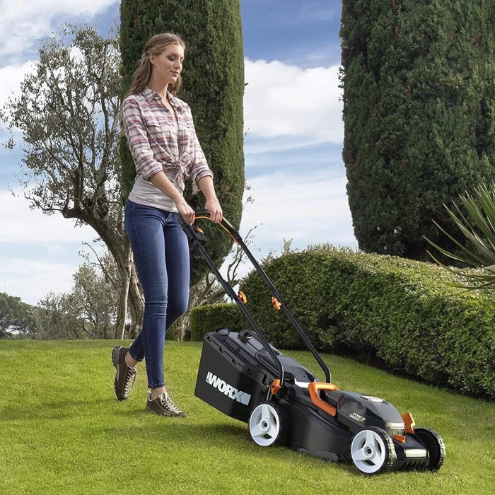 WORX WG743E 40Volt 4.0Ah. Li-ion 40cm Profesyonel Şarjlı Çim Biçme