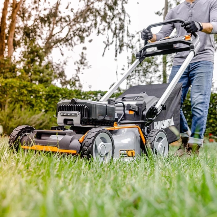 WORX WG761E 80Volt 4.0Ah. Li-ion 51cm Profesyonel Kömürsüz Şarjlı Çim Biçme