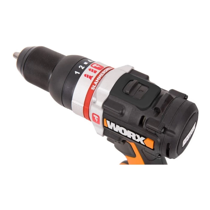 WORX WX-JCR 20Volt/2.0Ah Li-ion Çift Akülü Kömürsüz Profesyonel Darbeli Şarjlı Matkap