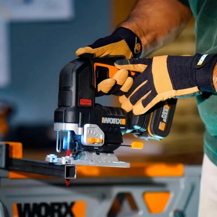 WORX WX542.9 20Volt Profesyonel Kömürsüz Dekupaj Testere (Akü Dahil Değildir)