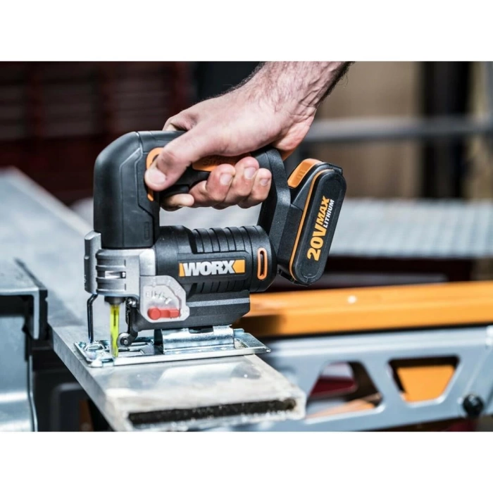 WORX WX543.9C 20Volt 2.0Ah Li-ion Profesyonel Tek Akülü Şarjlı Dekupaj Testere