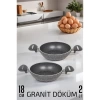 Transformacion Granit Yumurta Sahanı 18 CM Navida Design 720269