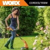 WORX WG119E 550Watt 30cm Elektrikli Teleskobik Saplı Misinalı Çim ve Kenar Kesme