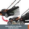 WORX WG743E 40Volt 4.0Ah. Li-ion 40cm Profesyonel Şarjlı Çim Biçme